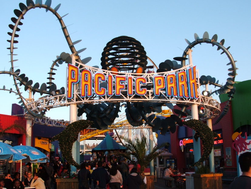 Pacific Park on the Santa Monica Pier, United States